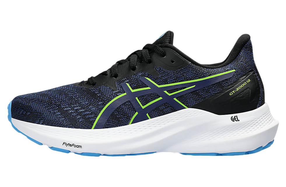 Asics GT-2000 12 GS Black / Blue Expanse