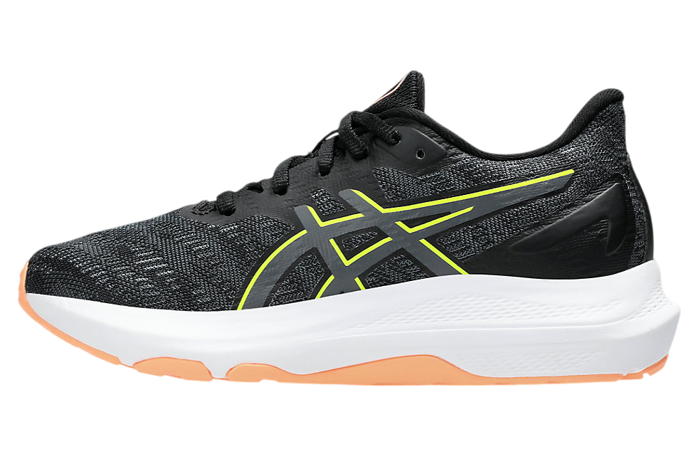 Asics GT-2000 12 GS Black / Safety Yellow