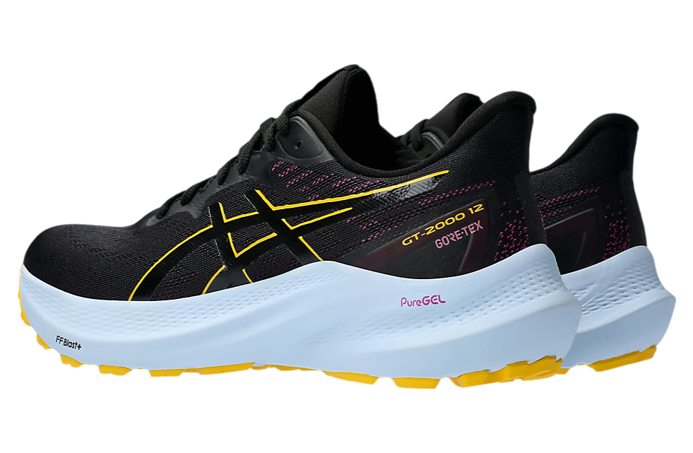 Asics GT-2000 12 Gtx WMNS Black / Saffron