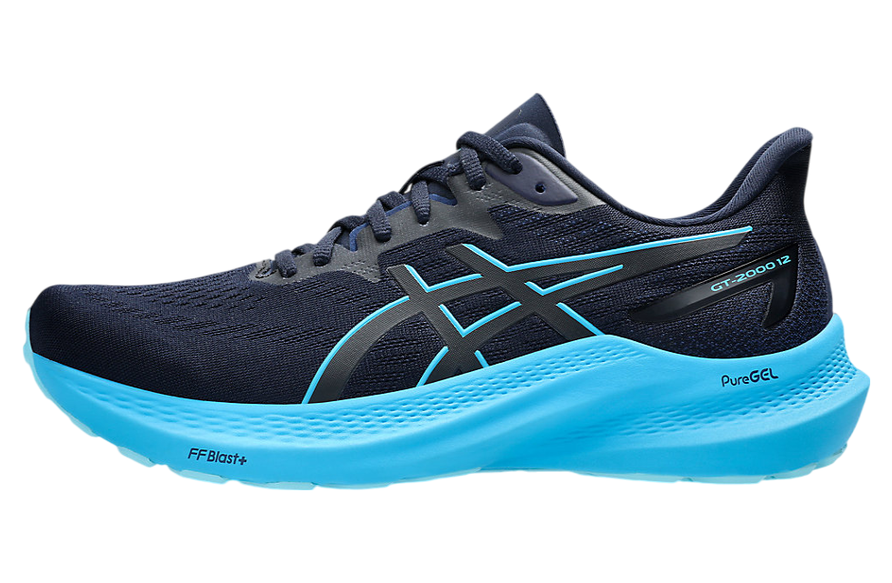 Asics GT-2000 12 Midnight / Digital Aqua