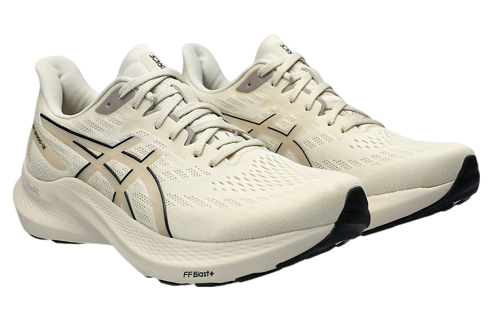 Asics GT-2000 12 Oatmeal / Black