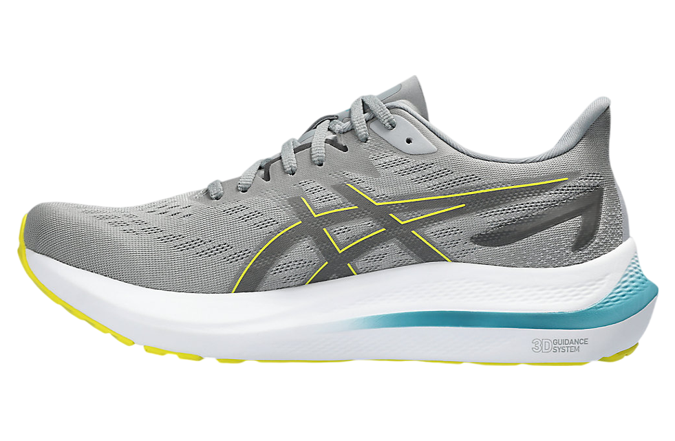 Asics GT-2000 12 Sheet Rock / Bright Yellow