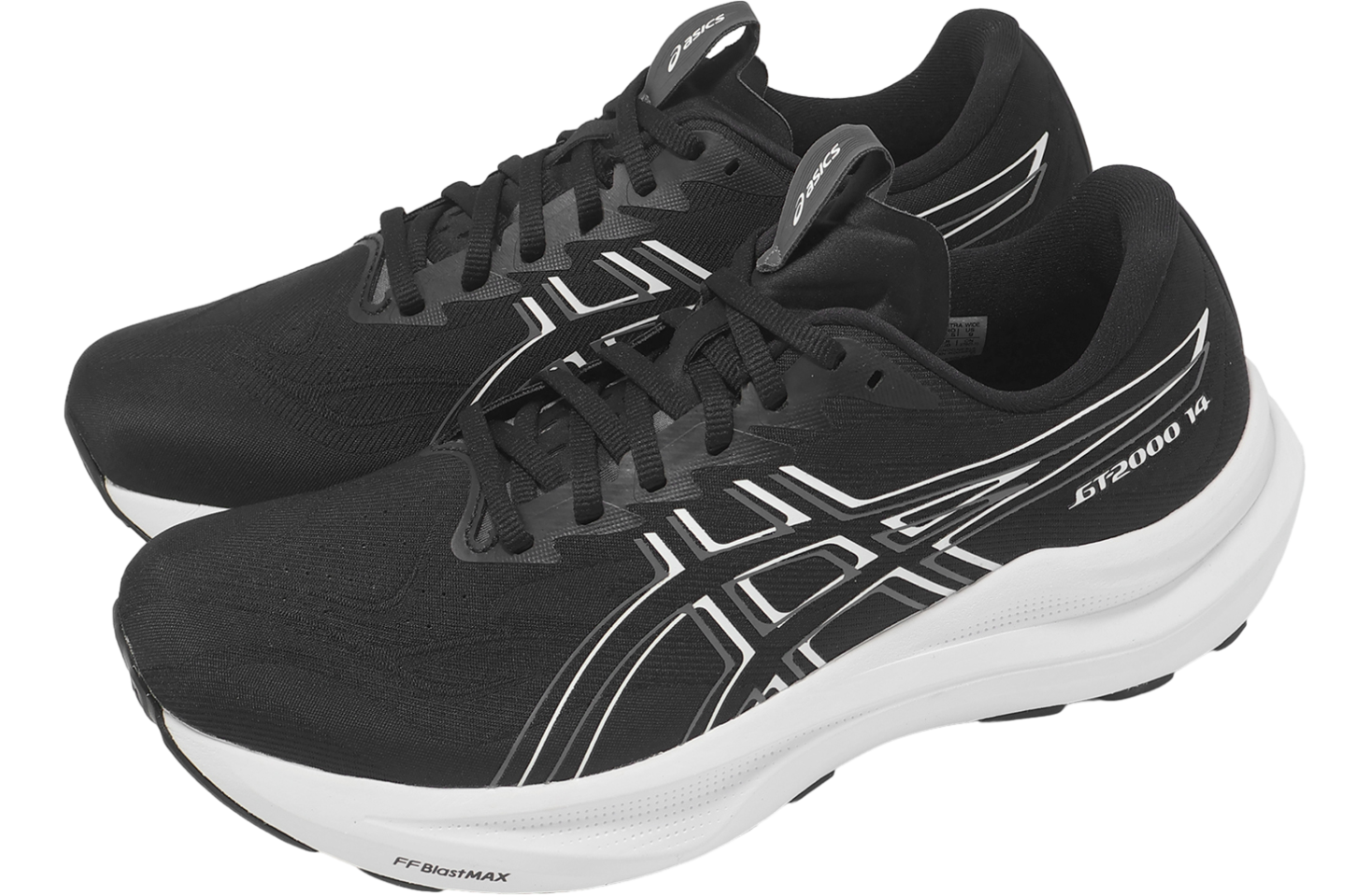 Asics GT-2000 14 4E Extra Wide Black / White