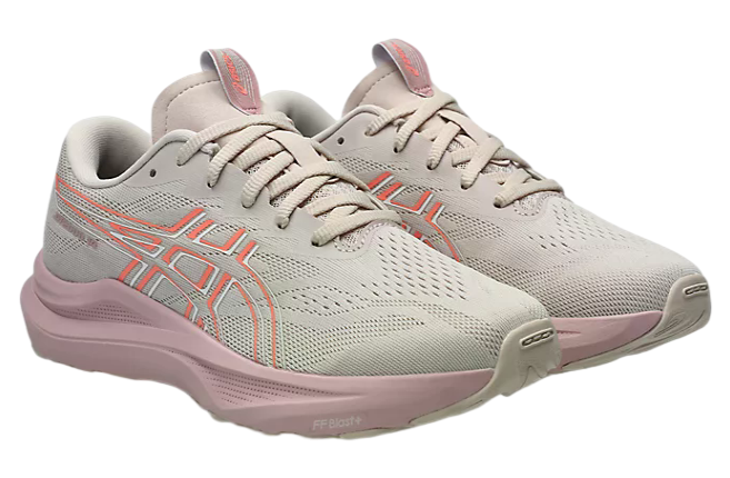 Asics GT-2000 14 GS Mineral Beige / Sun Coral