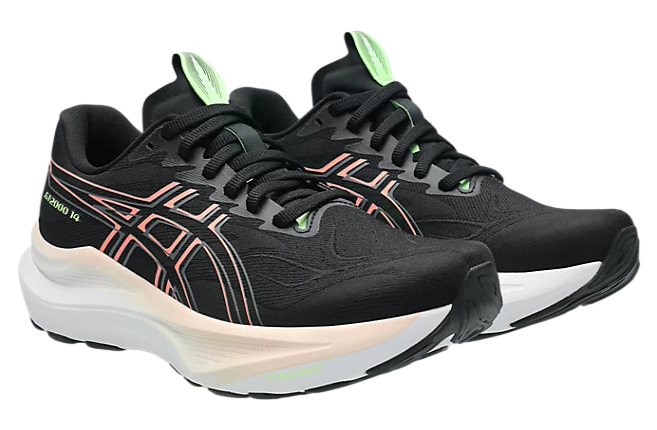 Asics GT-2000 14 WMNS Black / Sun Coral