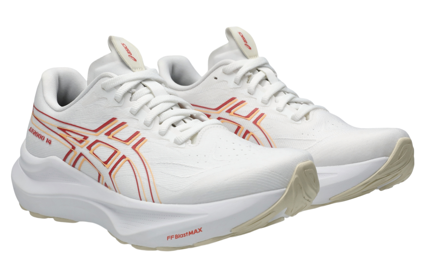 Asics GT-2000 14 WMNS White / Dark Pink Clay - Sep 2025