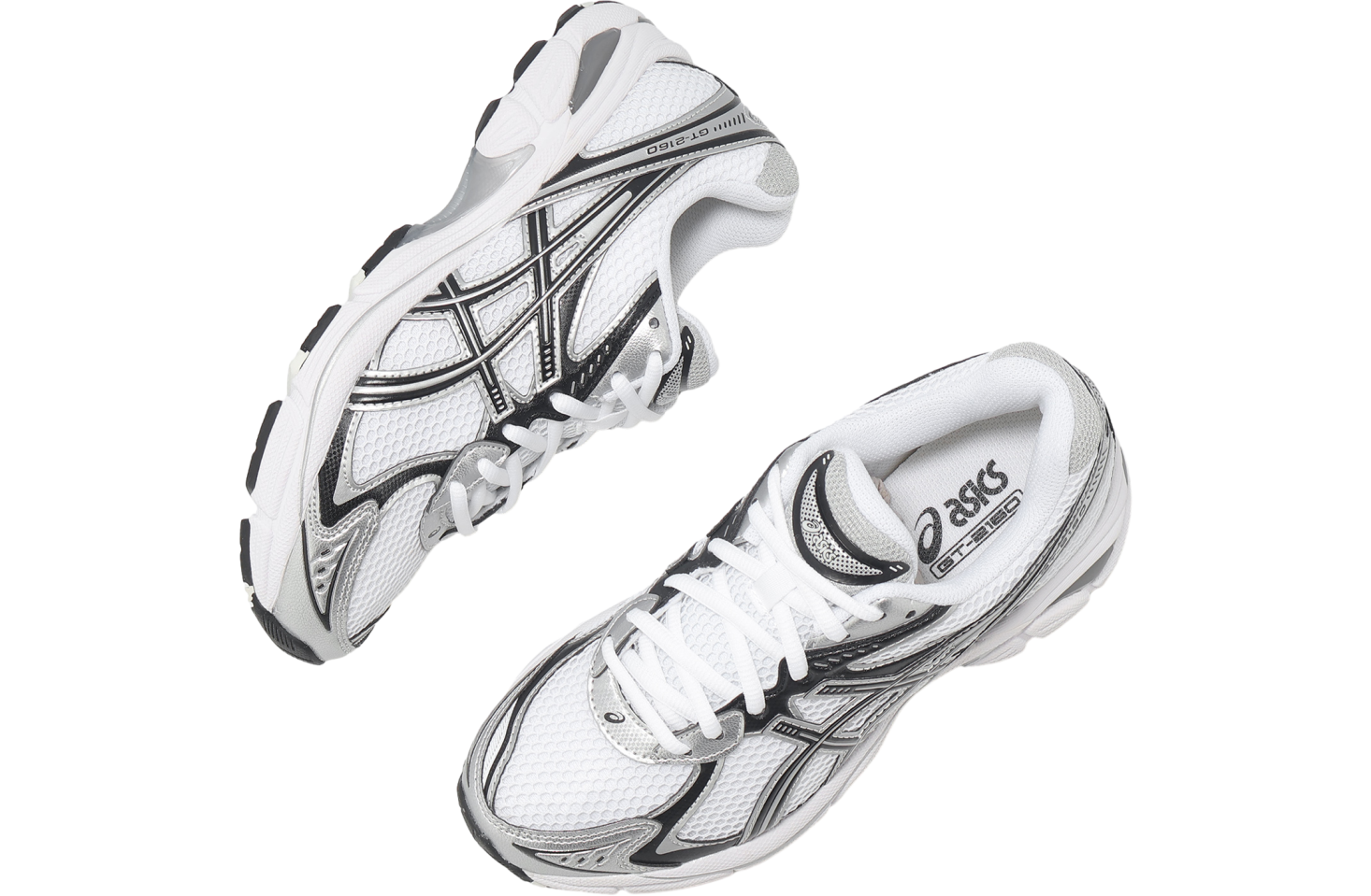 Asics GT-2160 White / Black / Grey - Aug 2025 - 1203A796100