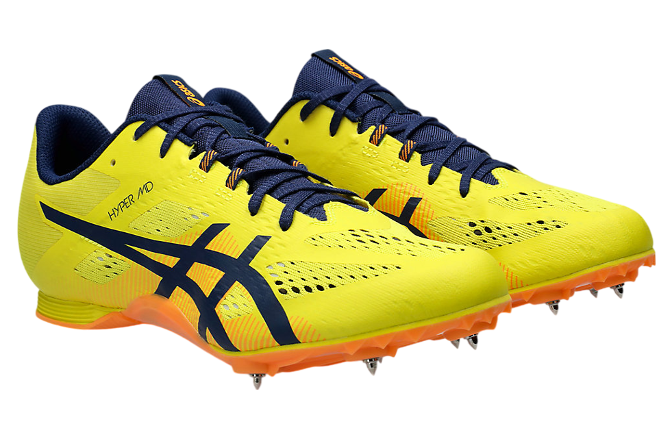 Asics Hyper MD 8 Bright Yellow / Blue Expanse