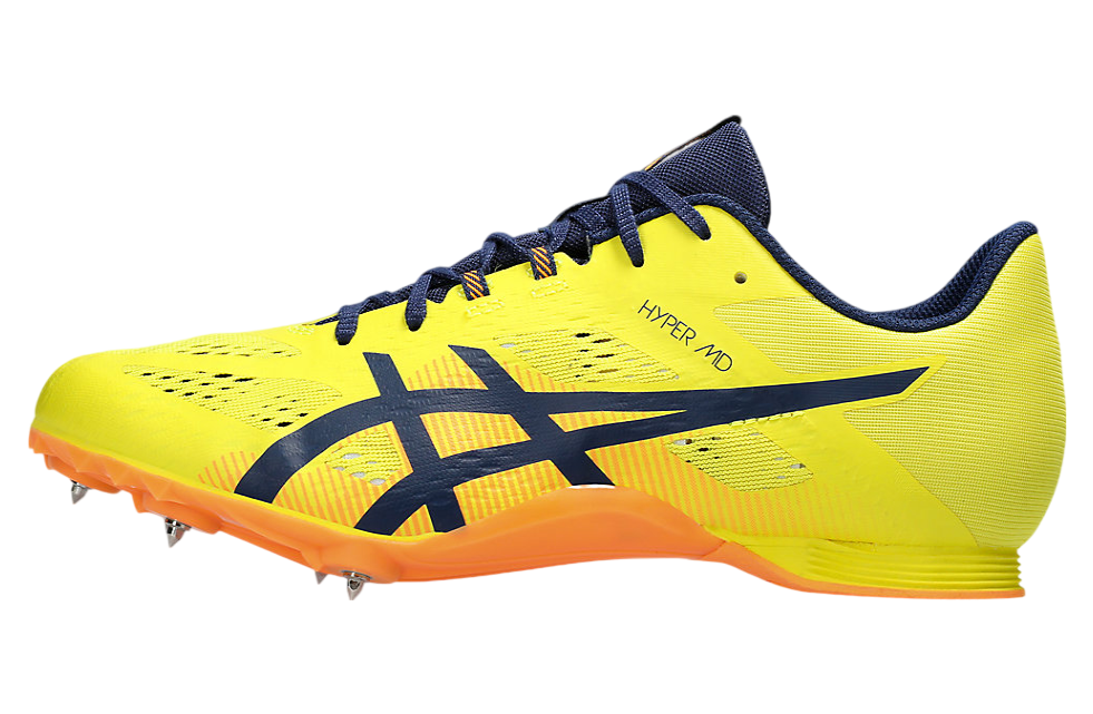Asics Hyper MD 8 Bright Yellow / Blue Expanse