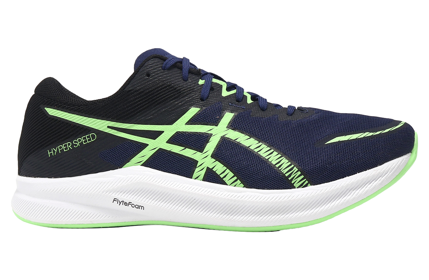 Asics Hyper Speed 3 2E Wide Blue Expanse / Illminate Green
