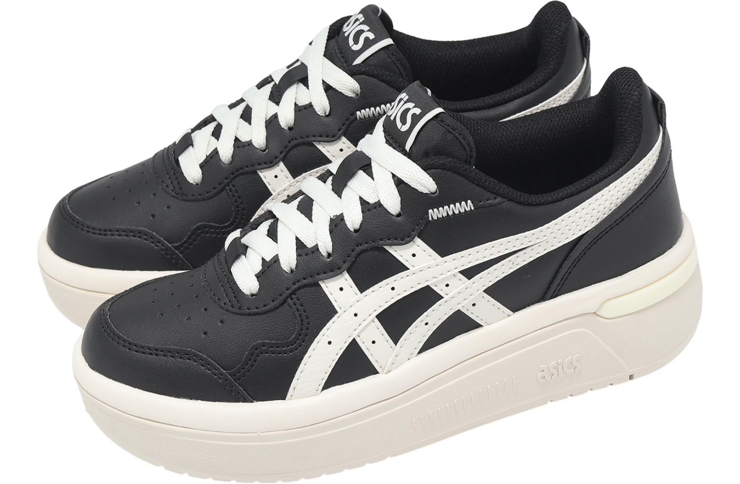 国内配送 asics WMNS JAPAN S ST BLACK /CREAM Asics Japan S ST Black / Cream - Sep 2024 - 1203A289003