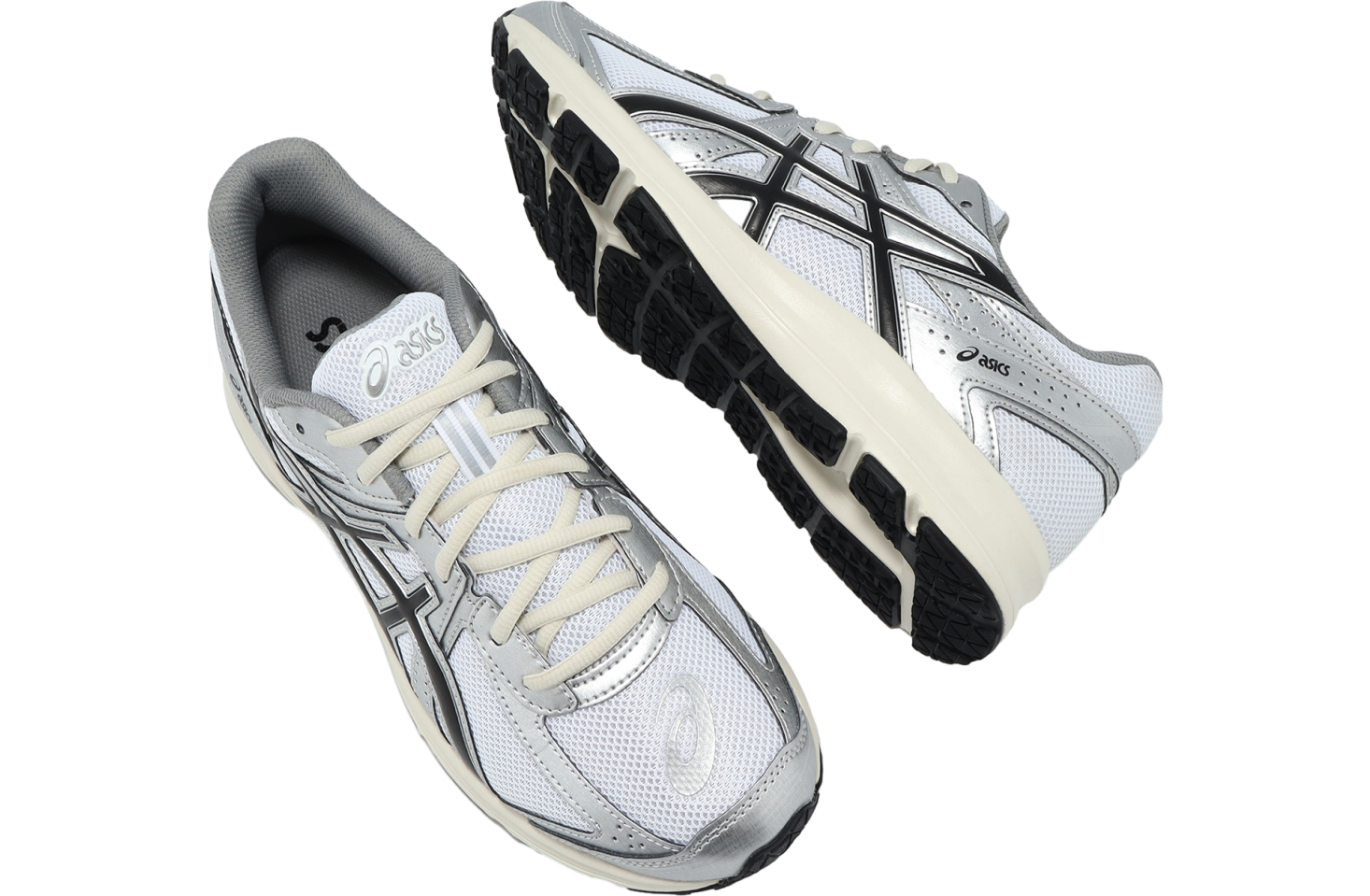 Asics Jog 100s 2E Wide White / Black - Dec 2023