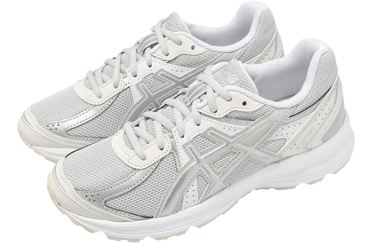 Asics JOG 100S Cloud Grey / Purple Silver - Aug 2025