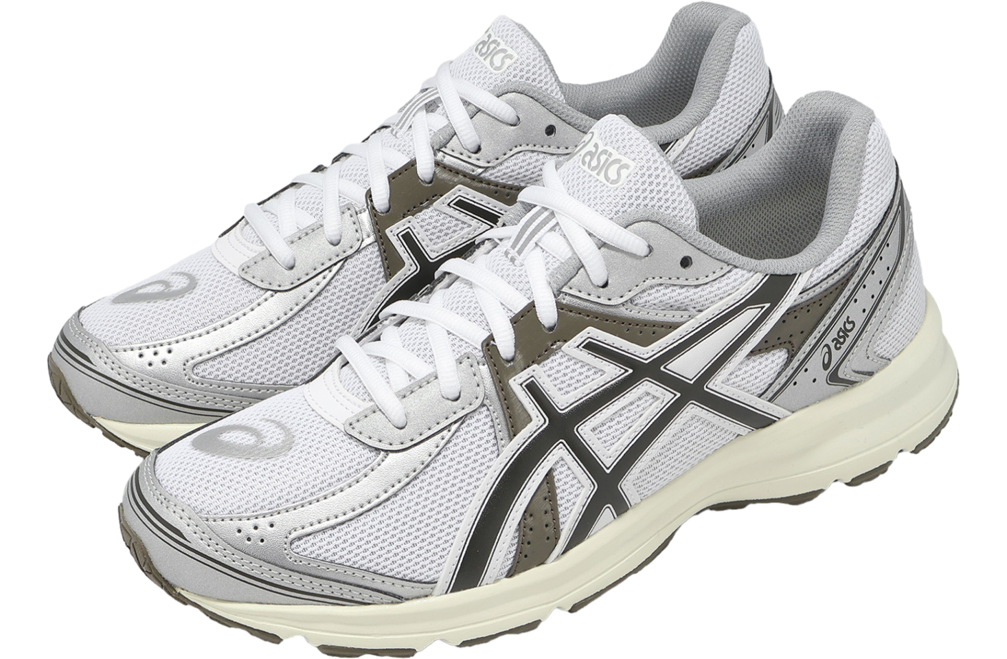 Asics JOG 100S White / Black Coffee