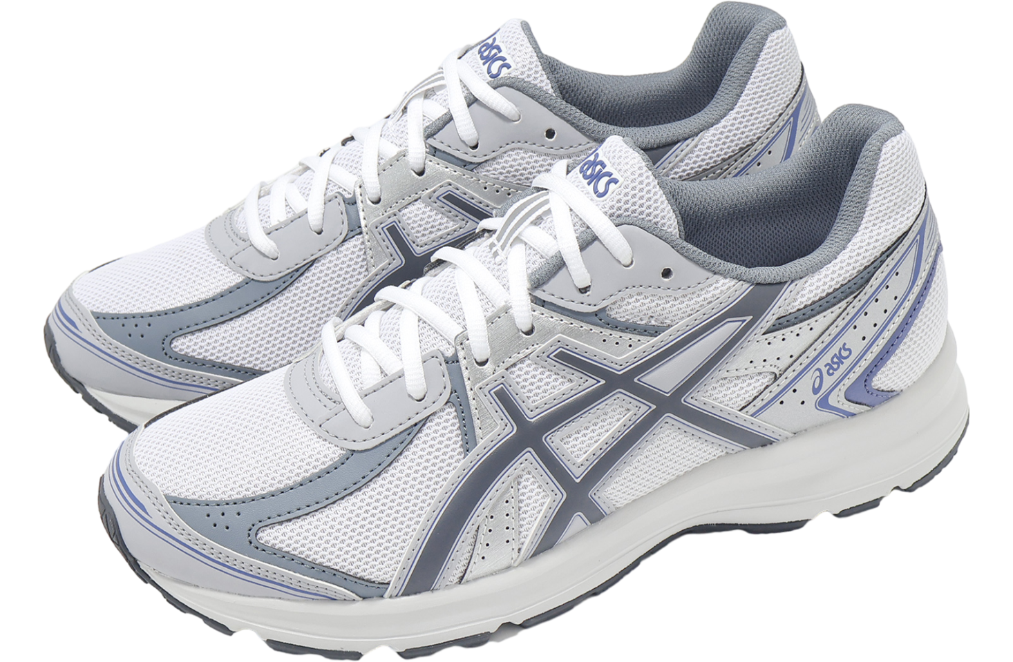 国内配送 asics JOG 100S WHITE/CARRIER GREY Asics JOG 100S White / Carrier Grey - Dec 2024 - 1203A684100