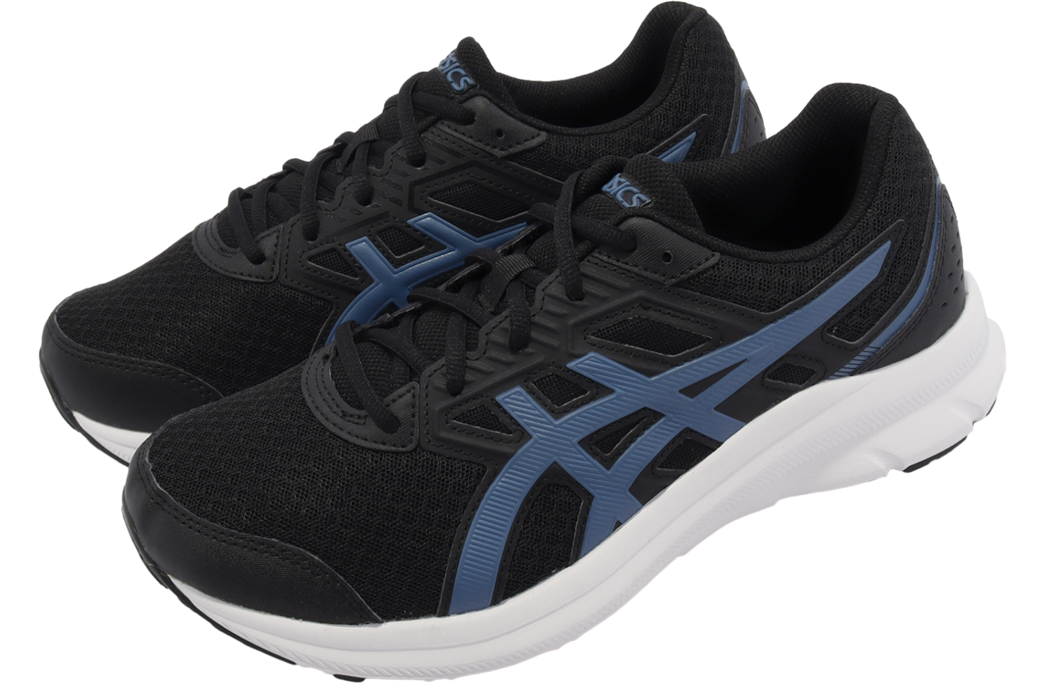 Asics Jolt 3 4E Extra Wide Black / Azure
