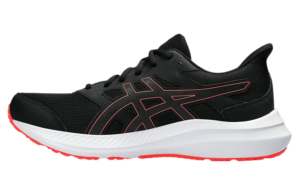 Asics Jolt 4 Black / Sunrise Red