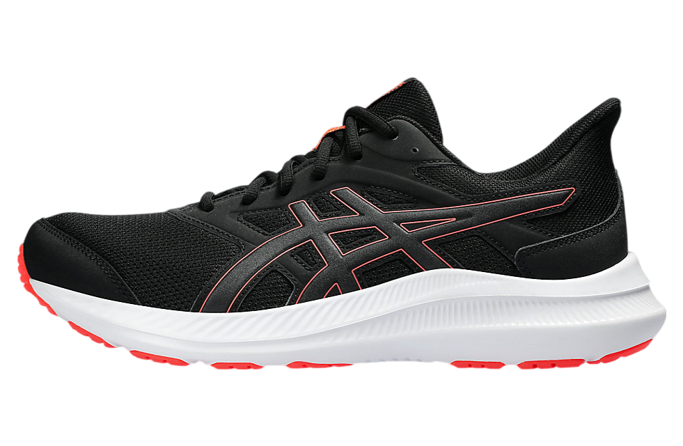 Asics Jolt 4 Black / Sunrise Red