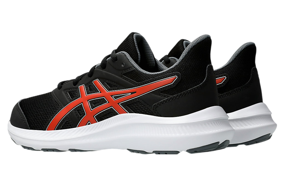 Asics Jolt 4 GS Black / Fiery Red