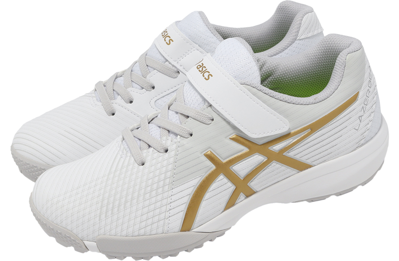 Asics Lazerbeam FI-MG GS White / Gold