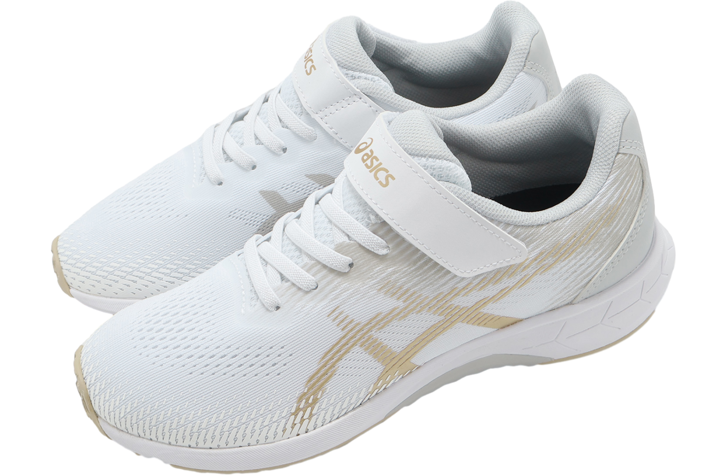 Asics Lazerbeam RJ-MG-B GS White / Champagne Gold