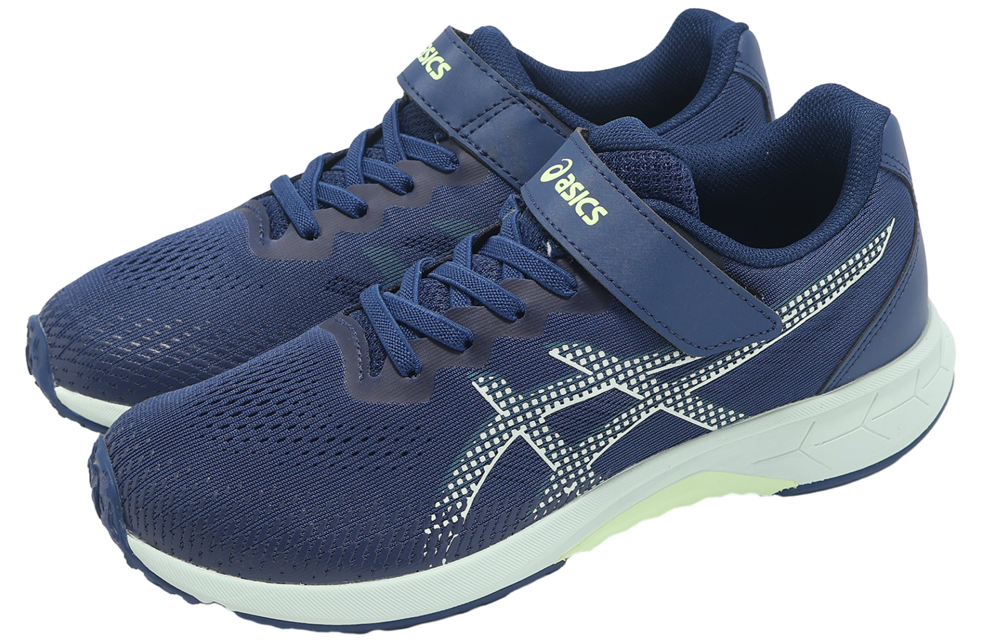 Asics Lazerbeam RJ-MG-G GS Navy Blue / Light Yellow