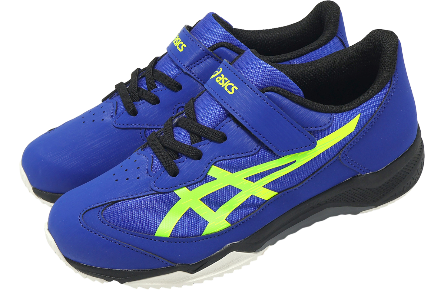 Asics Lazerbeam SJ-MG Wide GS Blue / Neon Green