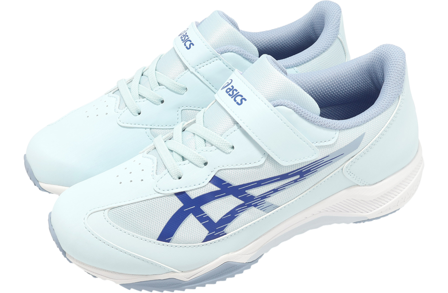 Asics Lazerbeam SJ-MG Wide GS Light Grey / Blue