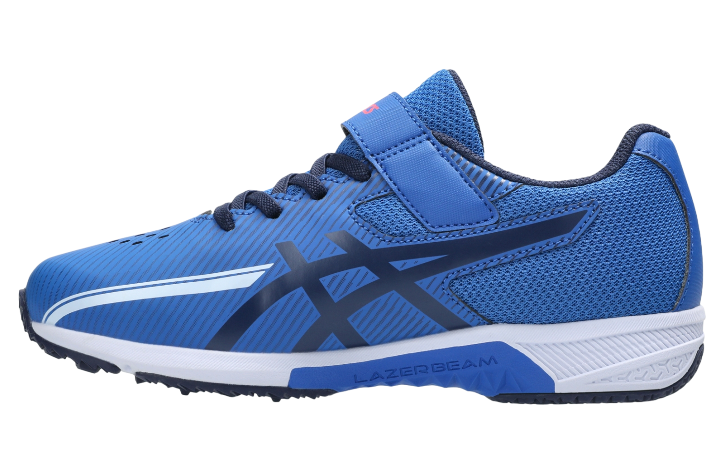 Asics Lazerbeam SK-MG-B Wide GS Blue / Neon Red