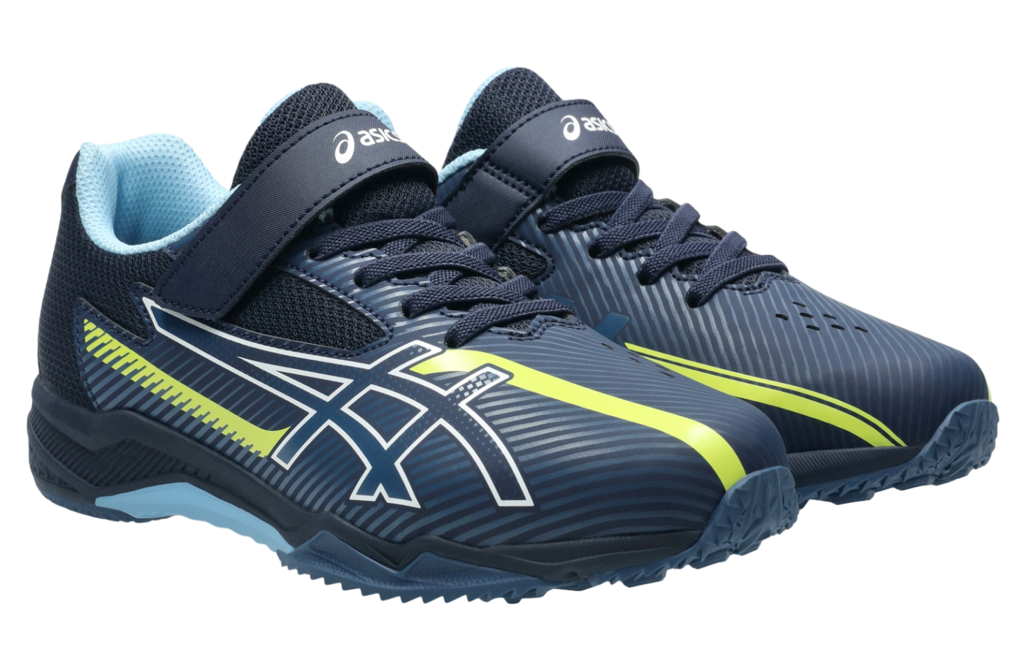 Asics Lazerbeam Sk-MG-B Wide GS Navy Blue / White