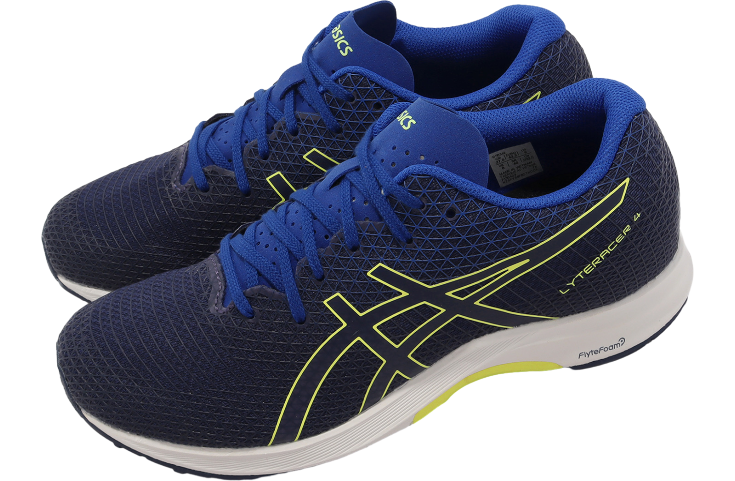 BUY Asics Lyteracer 4 Deep Ocean / Glow Yellow | Kixify