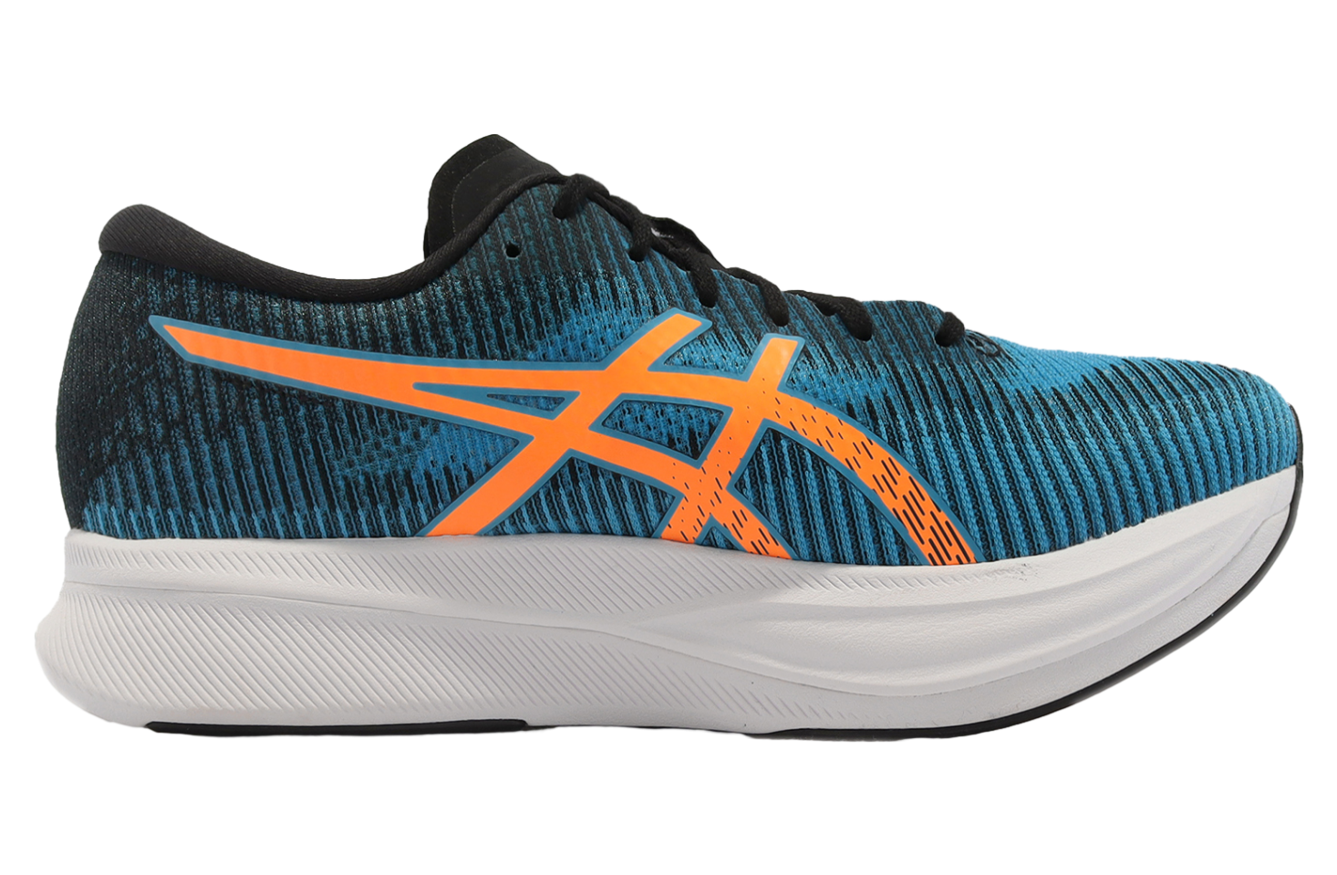 Asics Magic Speed 2 2E Wide Island Blue / Orange Pop