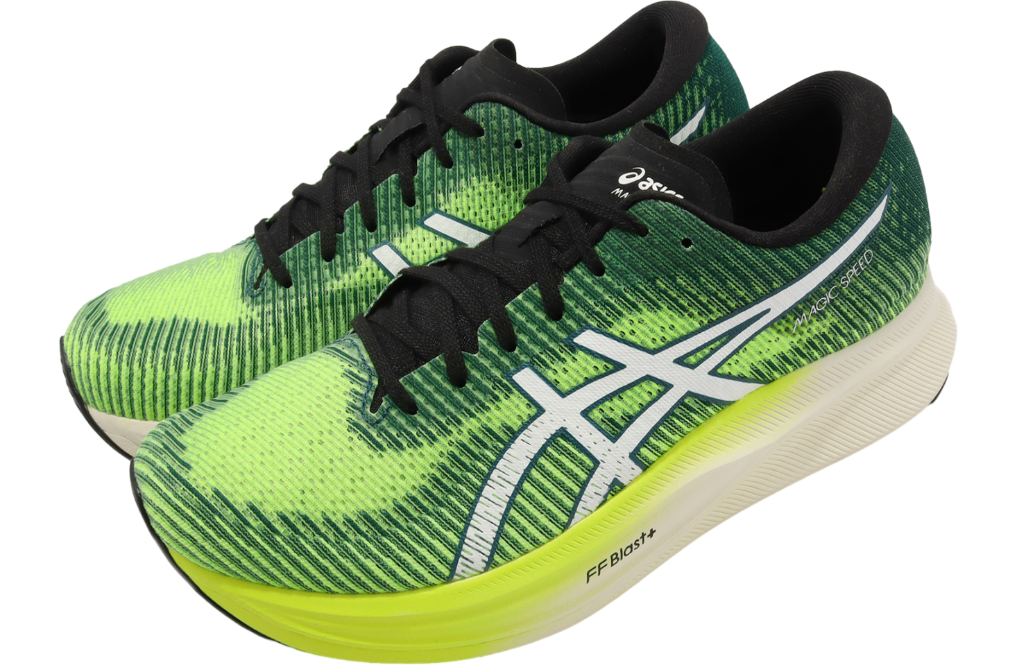 ASICS MAGIC SPEED ホワイト/グリーン ASICS MAGIC SPEED ホワイト/グリーン