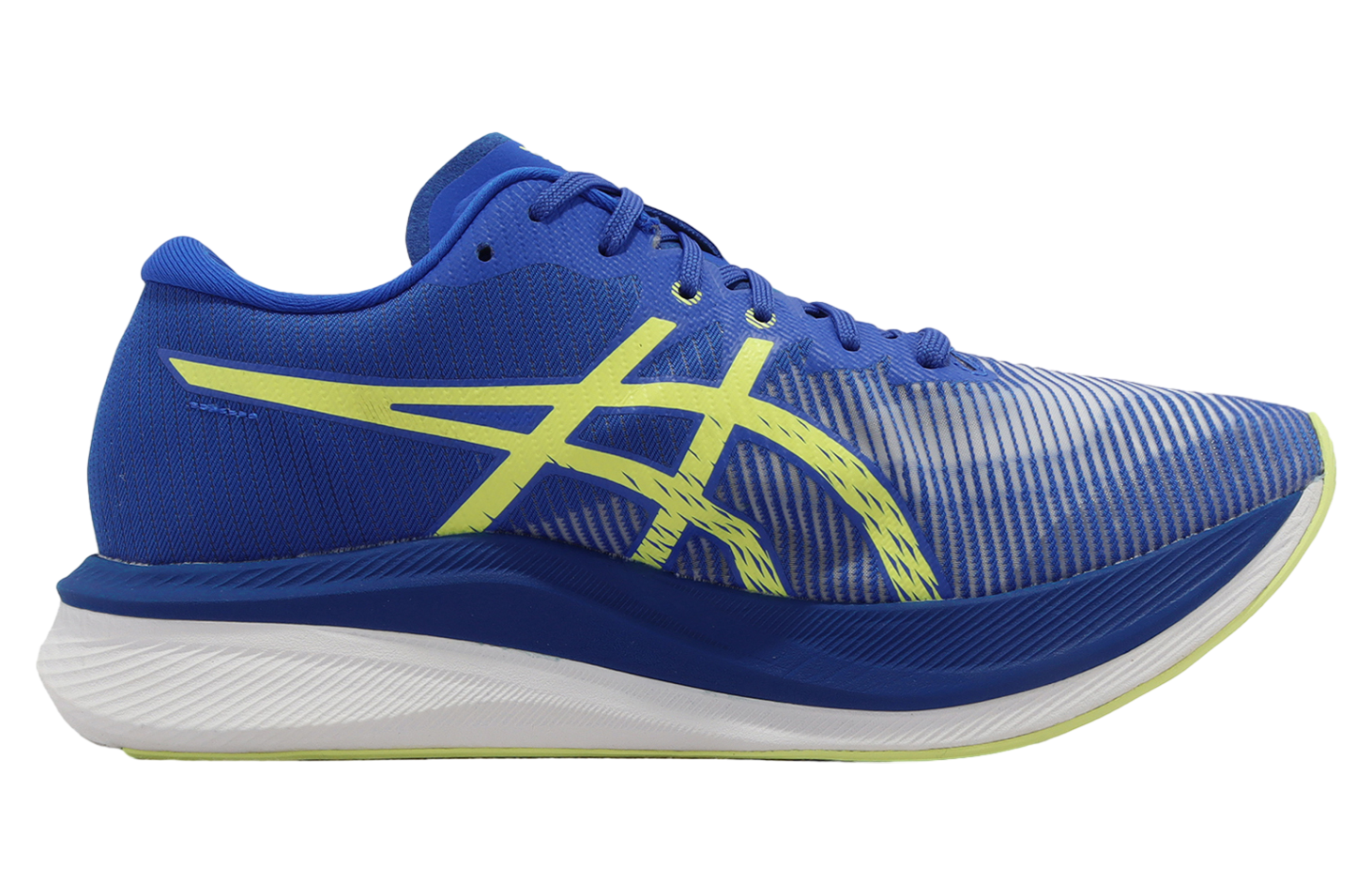 Asics Magic Speed 3 2E Wide Illusion Blue / Glow Yellow