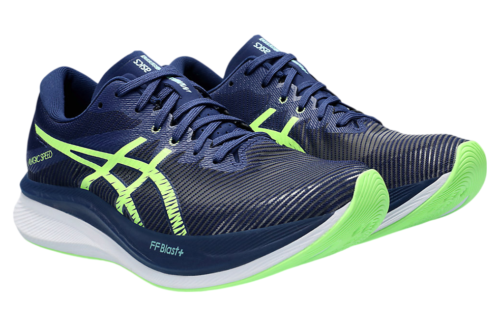 Asics Magic Speed 3 Blue Expanse / Illuminate Green