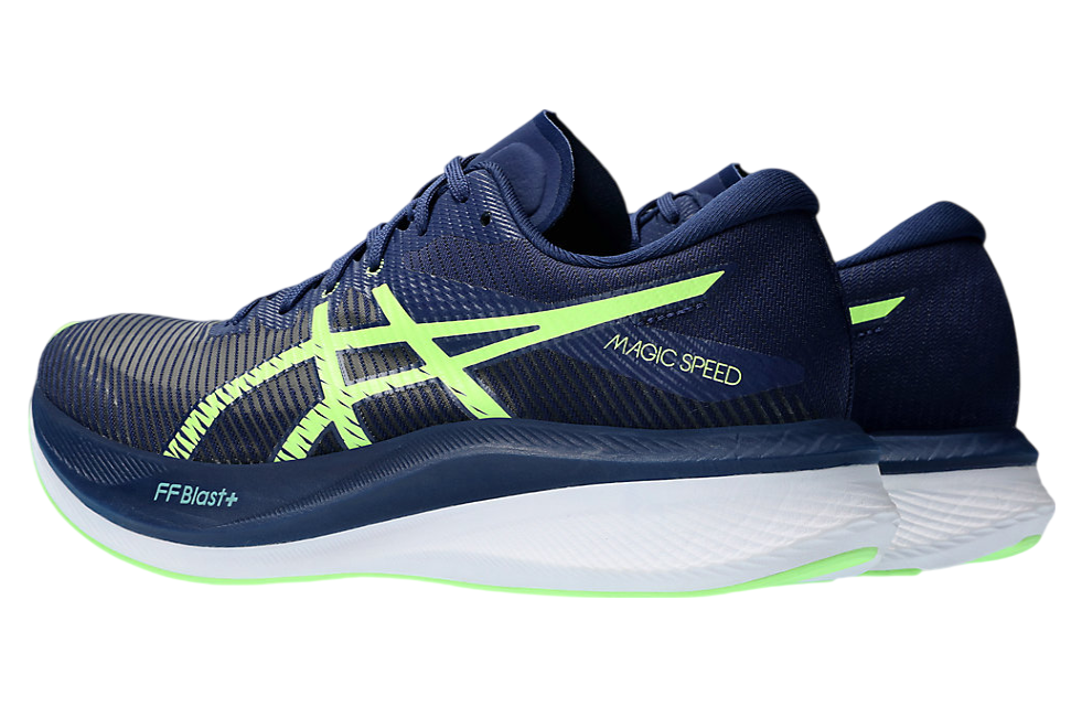 Asics Magic Speed 3 Blue Expanse / Illuminate Green