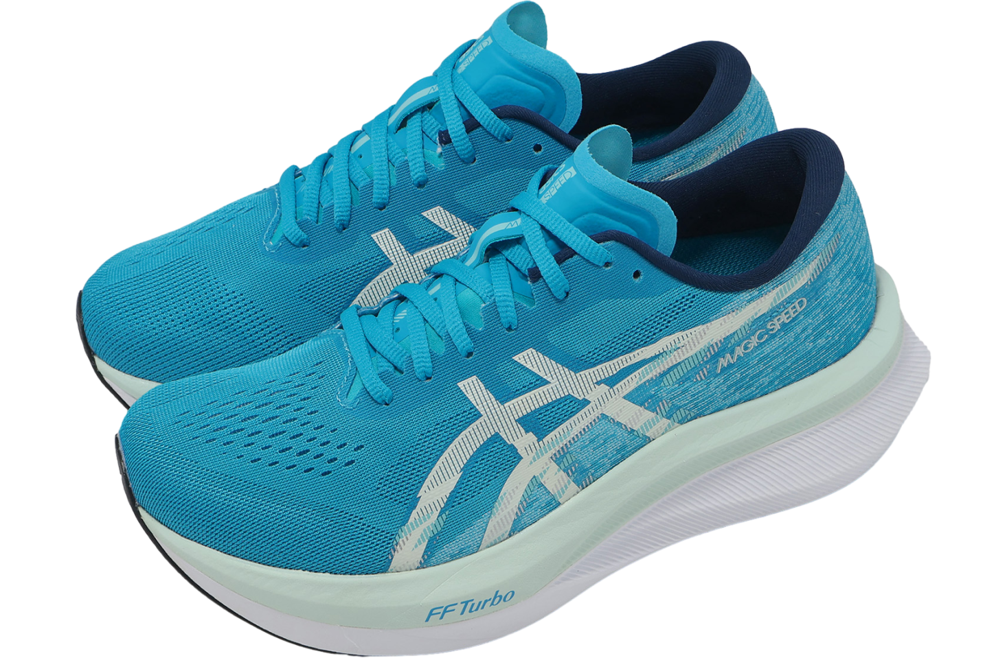Asics Magic Speed 4 2E Wide Digital Aqua / Soothing Sea - Sep 2024