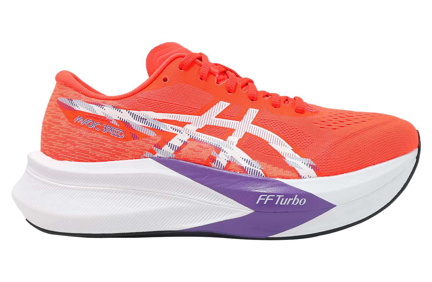 Asics Magic Speed 4 2E Wide Flash Red / White - Jul 2025
