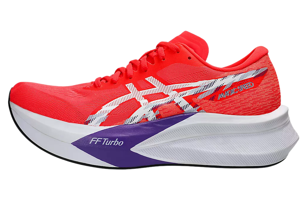 Asics Magic Speed 4 Flash Red / White