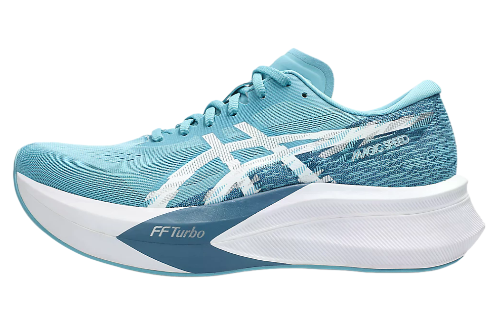 Asics Magic Speed 4 Wide Stillwater / White