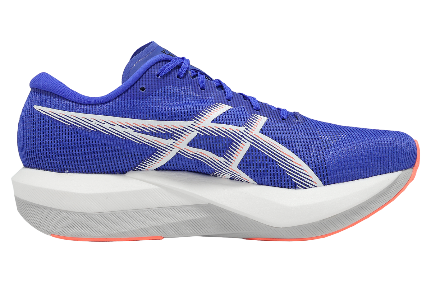Asics Magic Speed 5 2E Wide Cobalt Burst / White