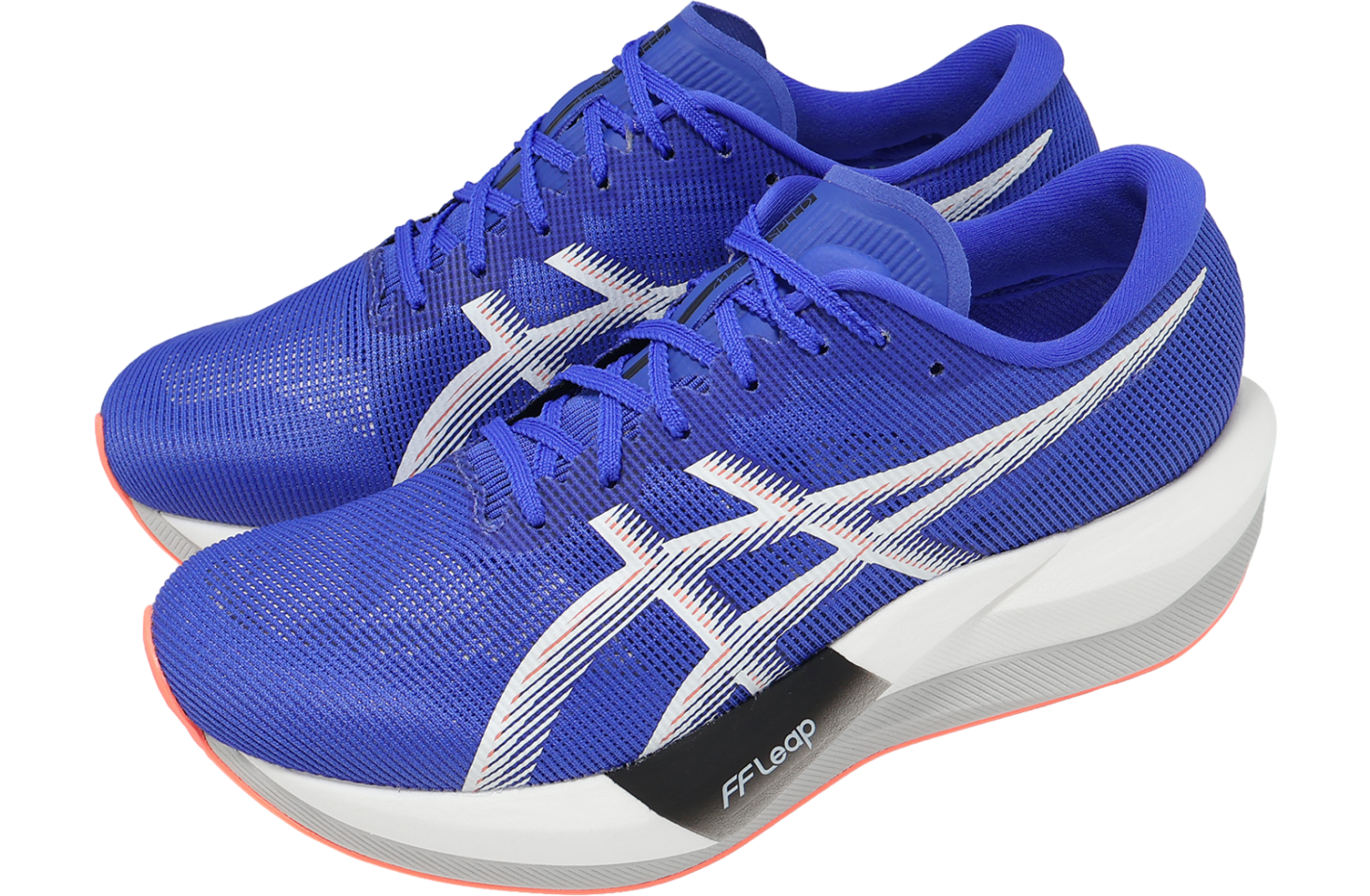 Asics Magic Speed 5 2E Wide Cobalt Burst / White