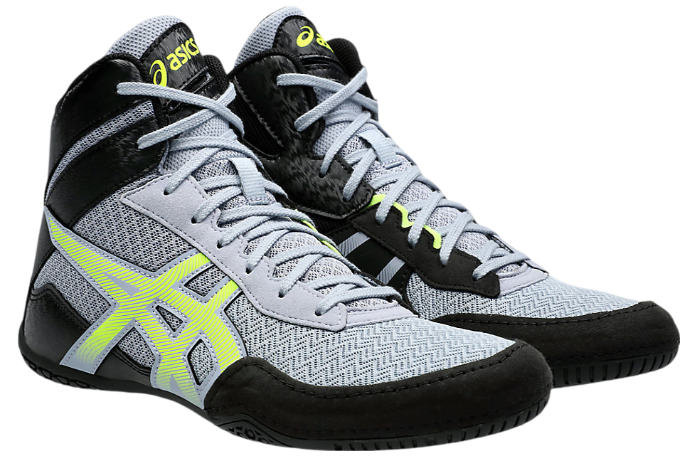 Asics Matcontrol 3 Grey Blue / Safety Yellow