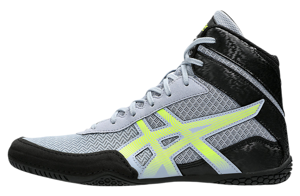 Asics Matcontrol 3 Grey Blue / Safety Yellow