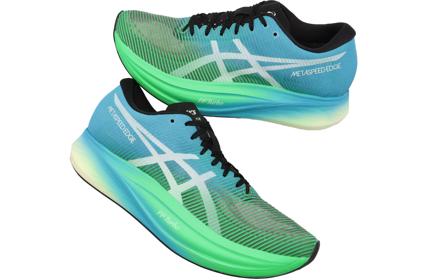 ASICS Metaspeed Edge+ \'Black New Leaf\', US 11.5 Asics Metaspeed Edge + – Fit2Run main image 2