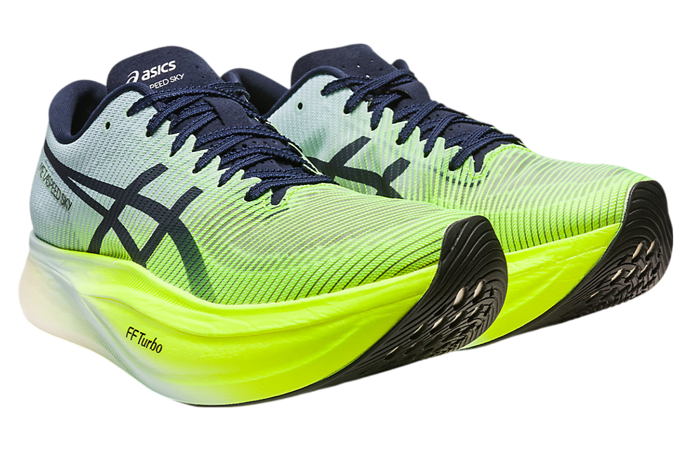 Asics Metaspeed Sky+ Hazard Green / Sky