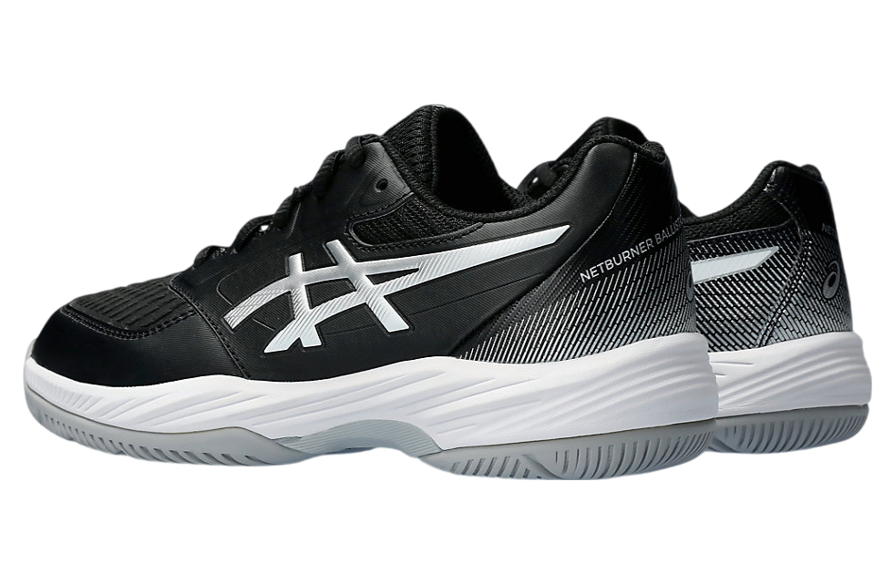 Asics Netburner Ballistic 3 GS Black / Pure Silver