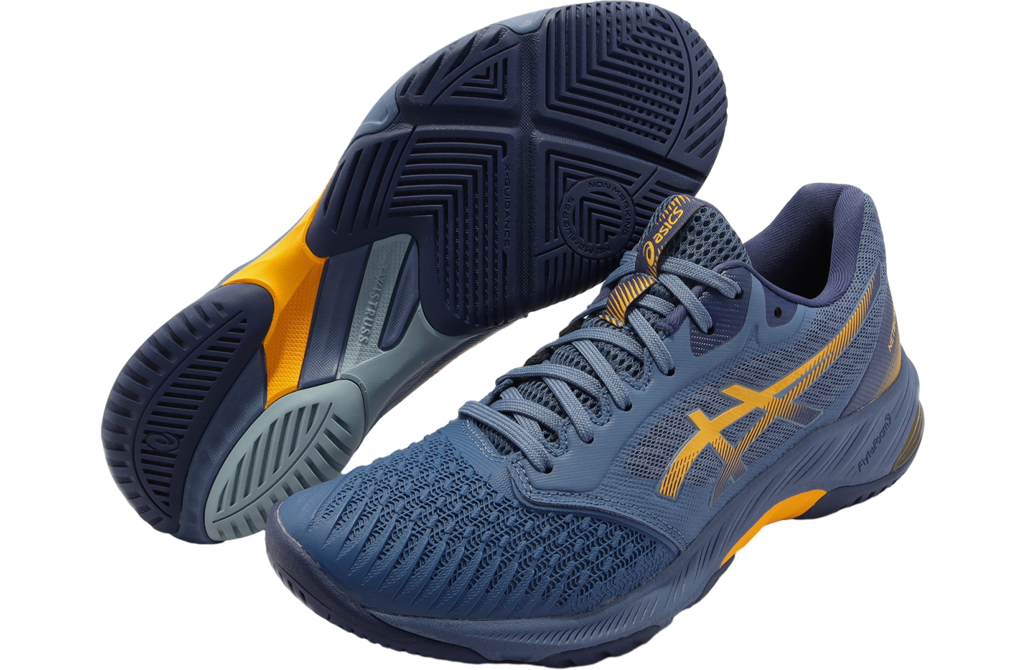 Asics Netburner Ballistic FF 3 Azure / Amber - Aug 2022