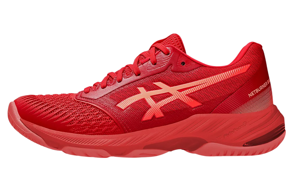 Asics Netburner Ballistic FF 3 Speed Red / Sun Coral - Jan