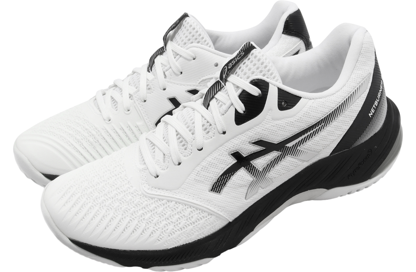 ASICS NETBURNER BALLISTIC ホワイト/ブラック アシックス / asics】NETBURNER BALLISTIC FF MT 3 WHITE/BLACK